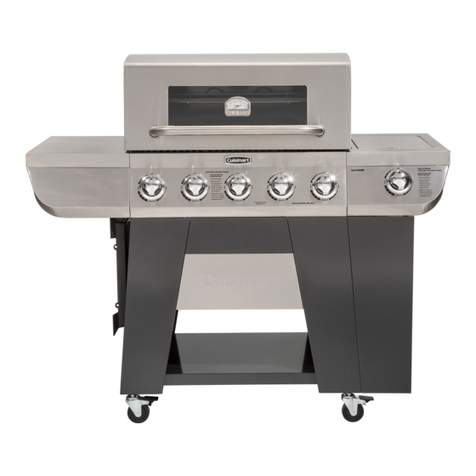 Cuisinart GAS9556AS Quick start guide