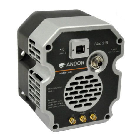 Andor Technology iVac 316 quick start guide