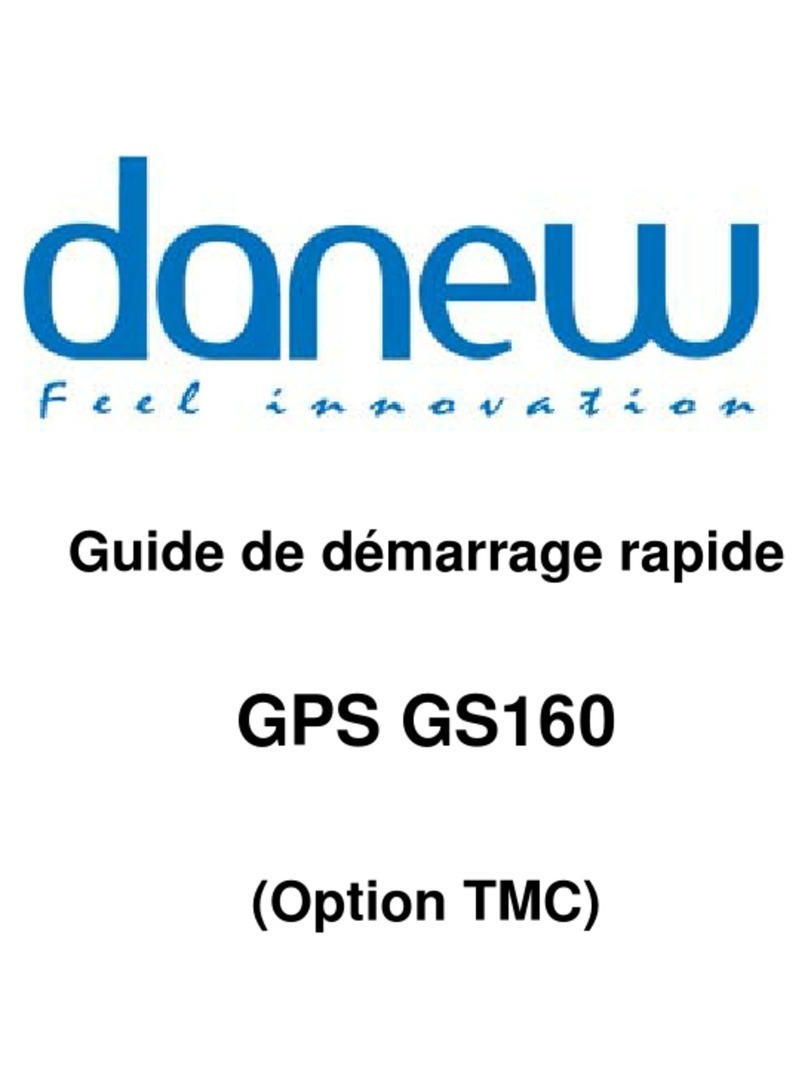 danew GPS GS160 quick start