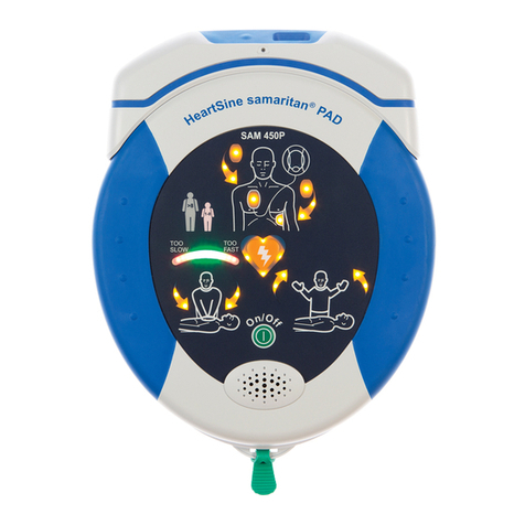 HeartSine samaritan SAM 450P user manual