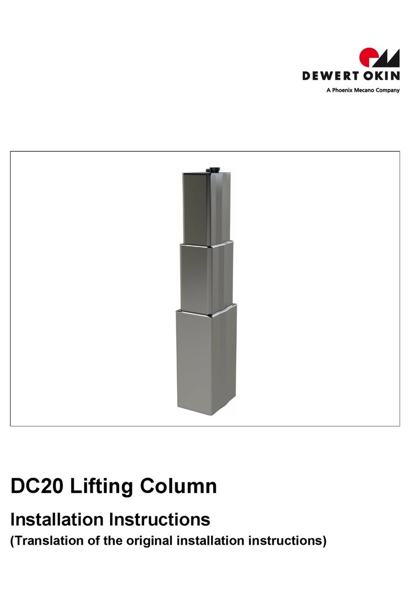 Phoenix Mecano DewertOkin DC20 User manual
