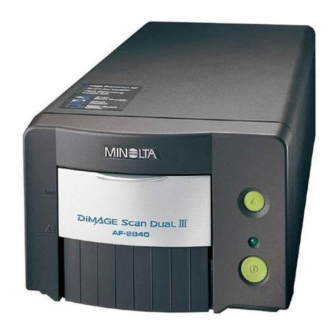Minolta DIMAGE SCAN DUAL III instruction manual