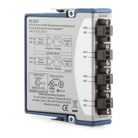 National Instruments NI 9227 Manual