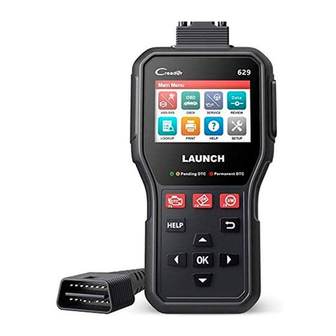 LAUNCH TECH Creader 629 User manual