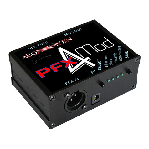 A-EON PFX 4Mod user manual