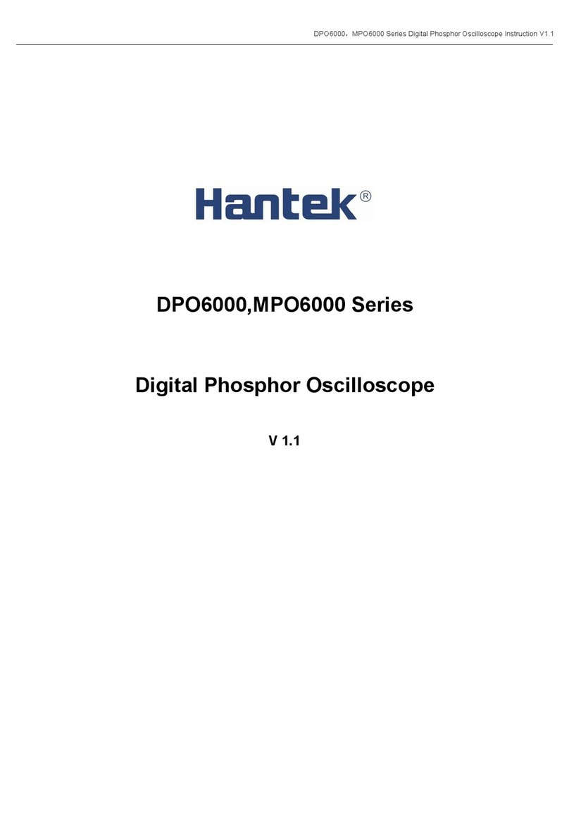 Hantek DPO6000 Series User manual