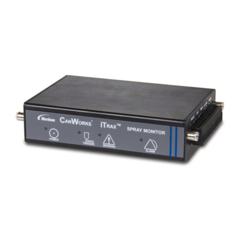 Nordson iTraxr Spray Monitor Customer product manual