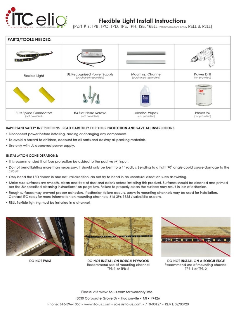 ITC elio TPB Install instructions