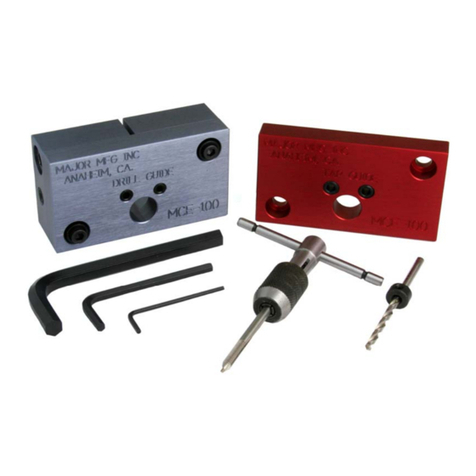 Major Manufacturing MCE-100 Manual
