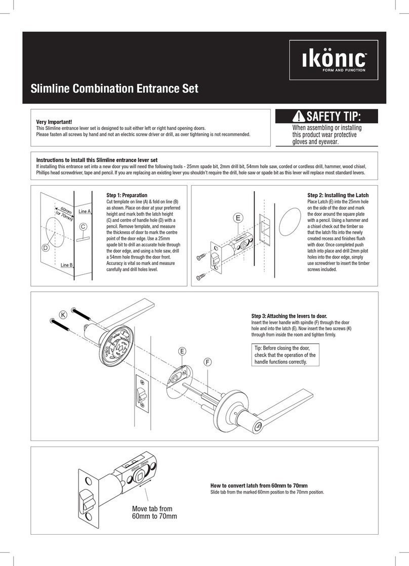 Pinnacle IKONIC Slimline DKL067 User manual