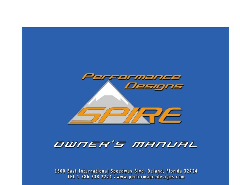 Performance Designs Spire-08M User manual