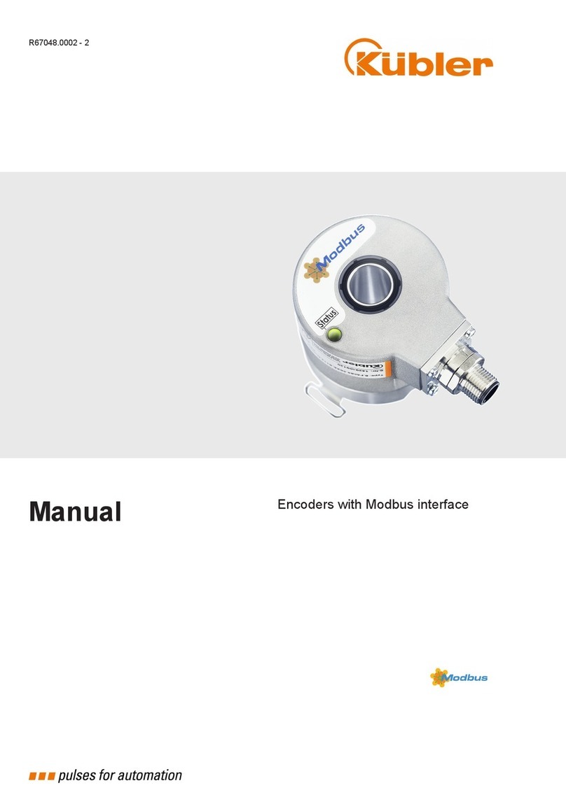 Kubler Sendix F58 Series manual