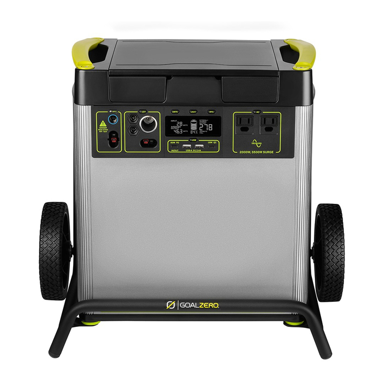 GOAL ZERO Yeti 6000X user guide