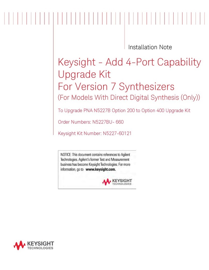 Keysight N5227BU-660 Installation note