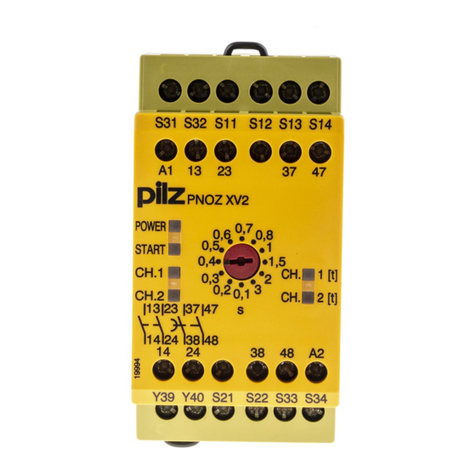 Pilz PNOZ XV2P operating instructions
