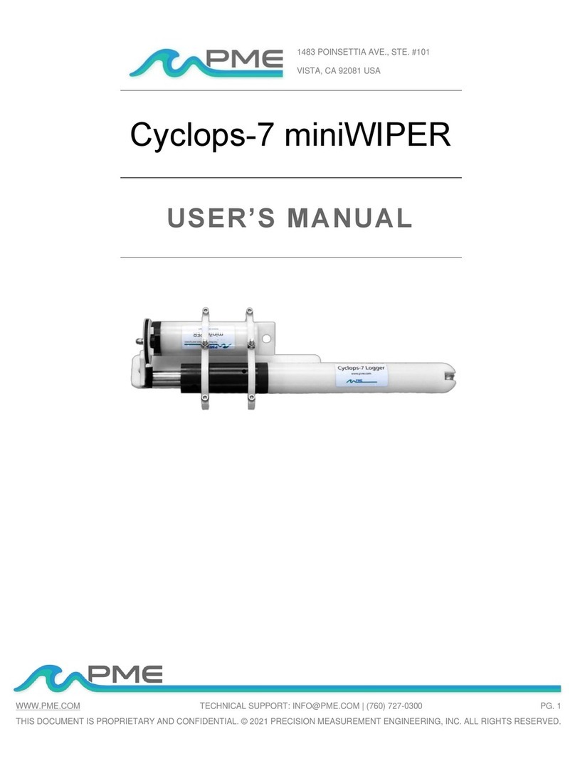 PME Cyclops-7 user manual