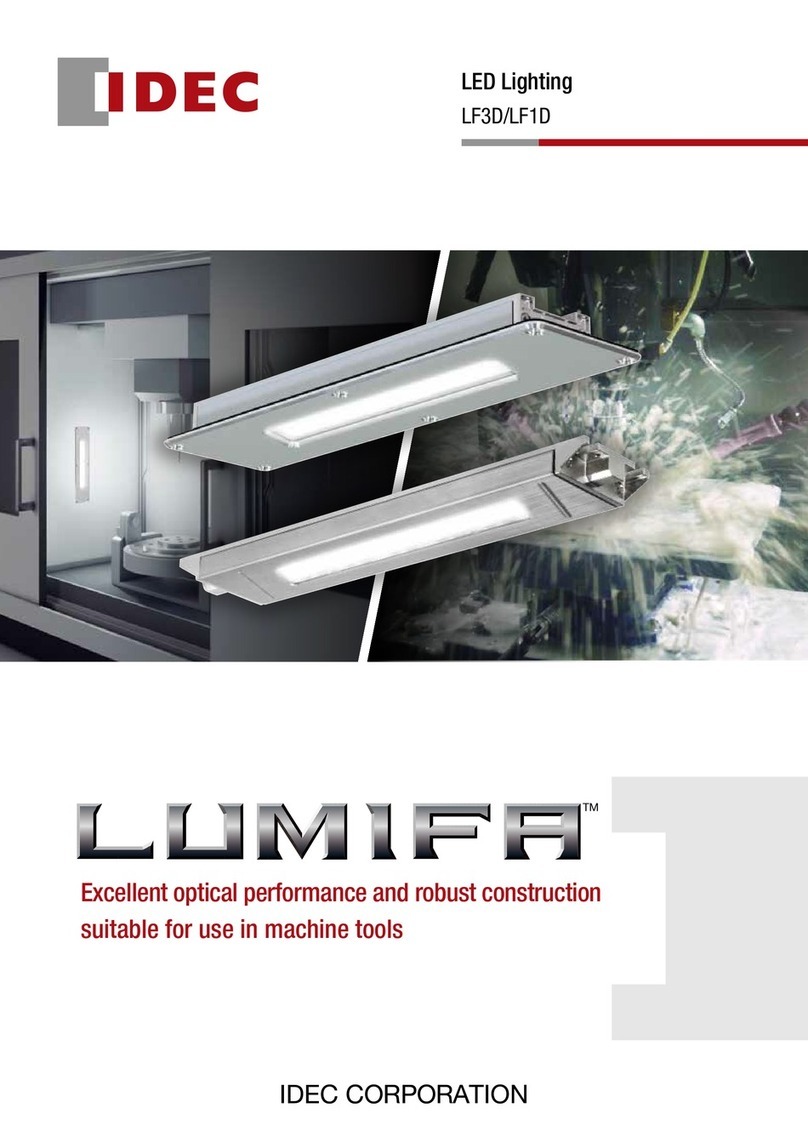 IDEC LUMIFA LF3D manual IDEC LUMIFA LF3D manual