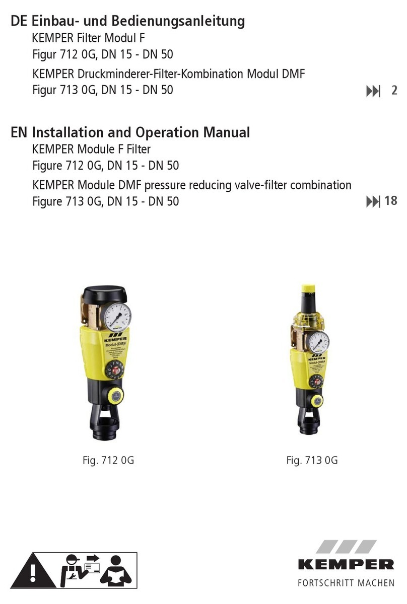 Kemper F User manual