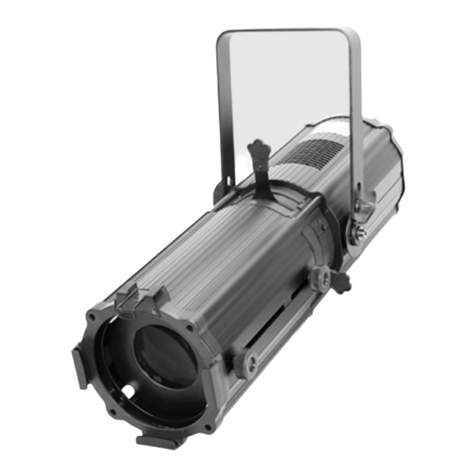 PR Lighting Junior JNR-8142D quick start guide