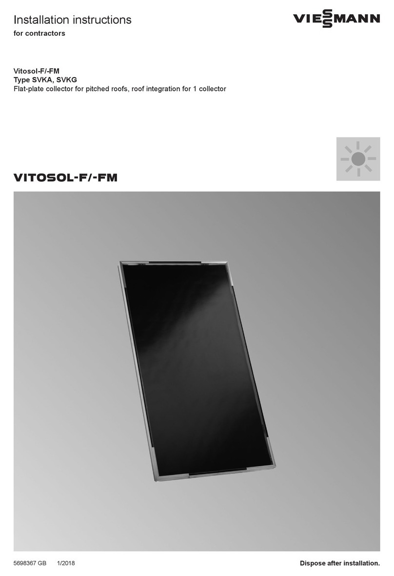 Viessmann VITOSOL-F installation instructions