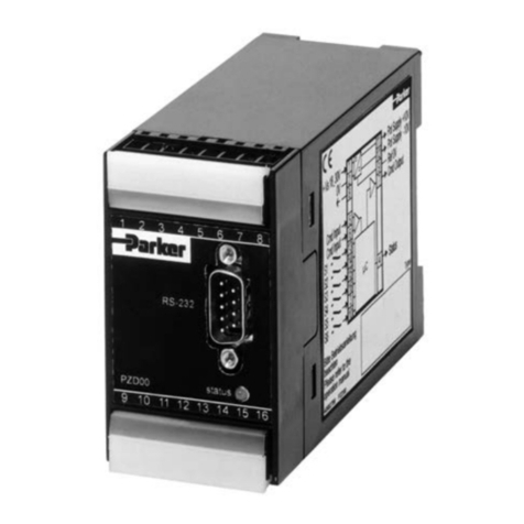 Parker PID00A-40X Series User manual Parker PID00A-40X Series User manual