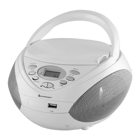 SOUNDMASTER SCD3750DS User manual