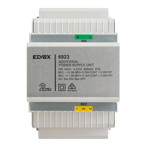 Vimar ELVOX 6923 Assembly instructions