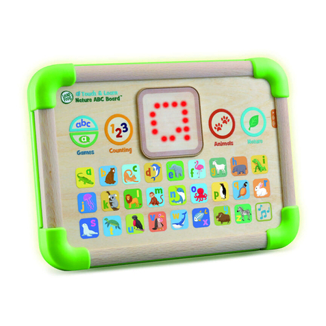 LeapFrog Touch & Learn Nature ABC Board User manual