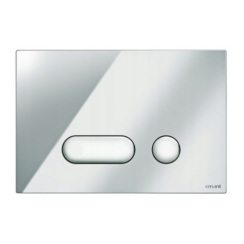 Cersanit INTERA S97-020 Instructions for assembly and use