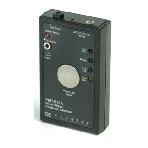 Prostat PMT-872A user manual