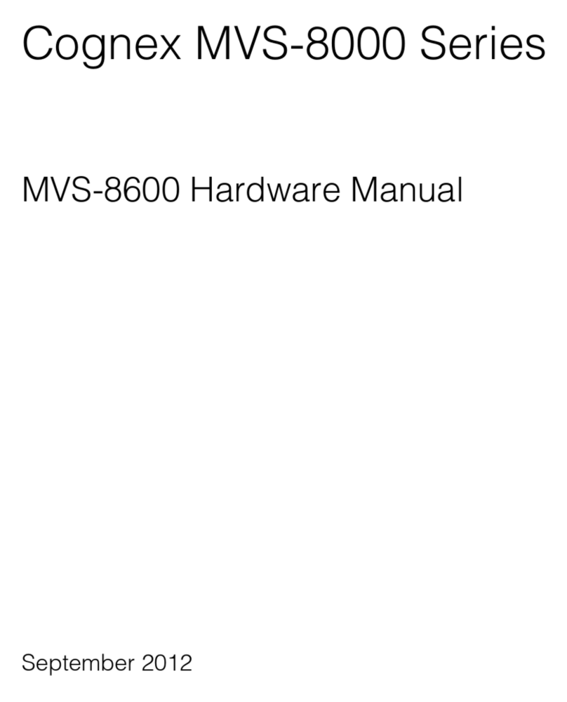 Cognex MVS-8000 Series User manual