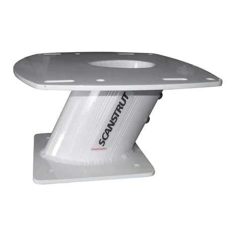 Scanstrut Aluminium PowerTower APT-150-01 User manual