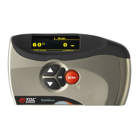 TQC Sheen GLOSSMETER GL0010 operating instructions