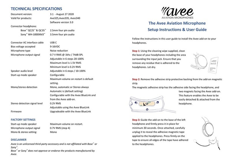 Avee Ave325 Manual