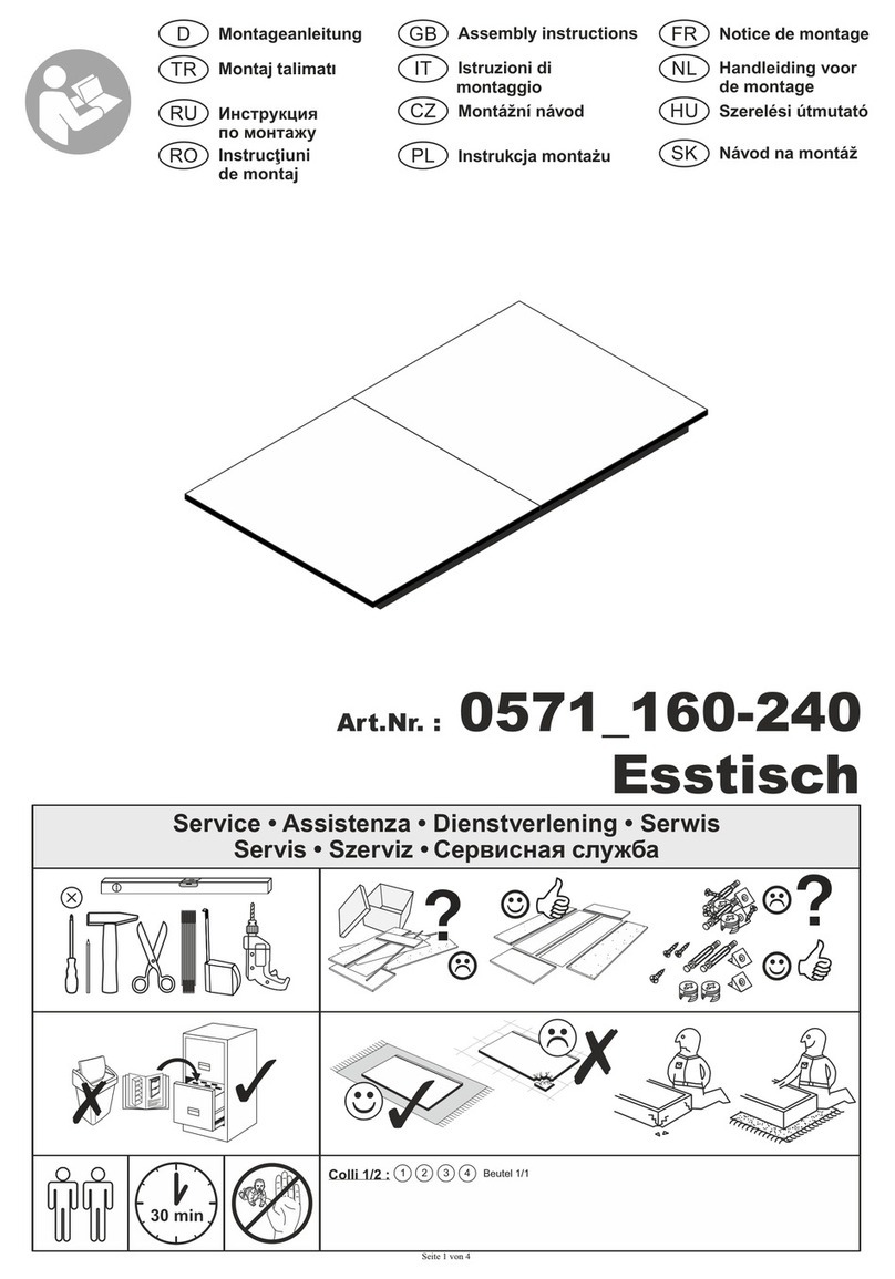 Mäusbacher 0571 160-240 Assembly instructions