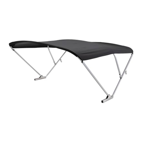 SureShade Power Bimini Sport Arm Kit Installation and owner's manual