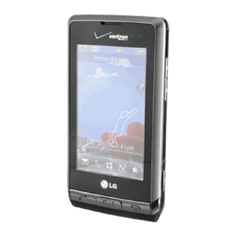 LG VX9700 User manual