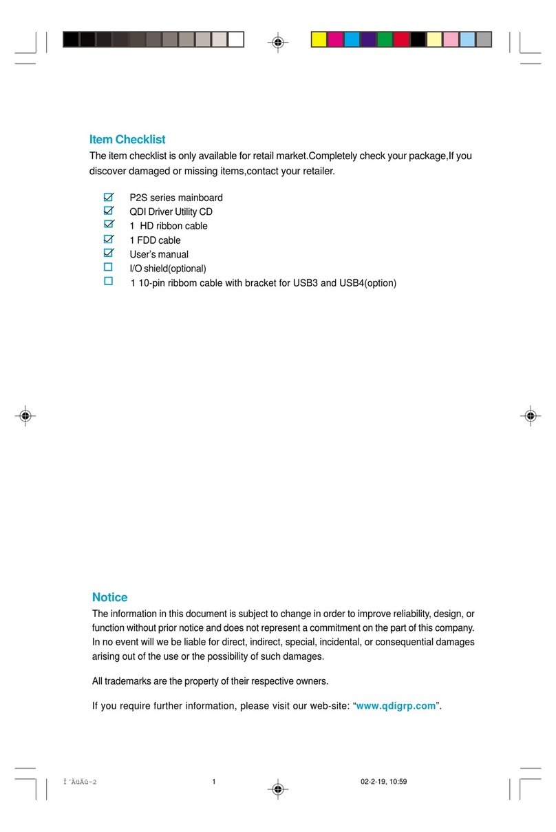 QDI P2S manual