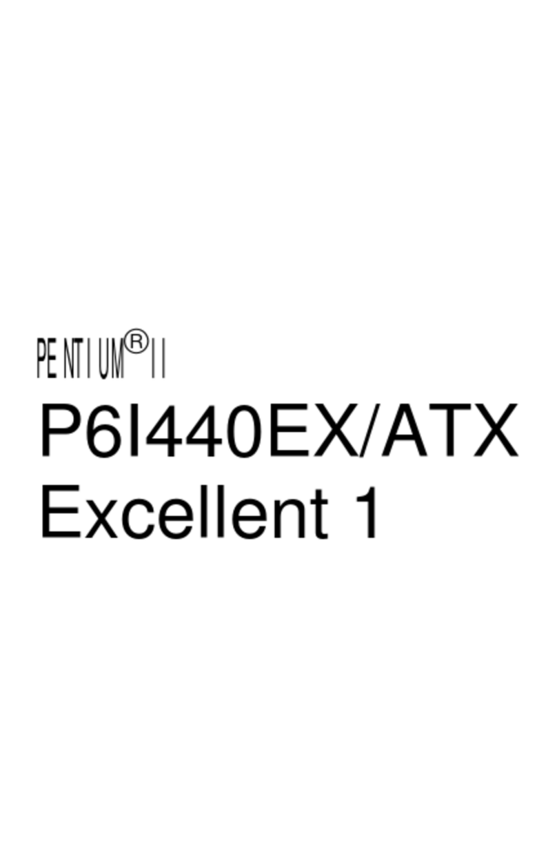 QDI PENTIUM II P6I440EX/ATX EXCELLENT 1 User manual