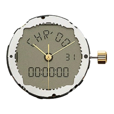 Eta Swiss Quartz E20.321 manual