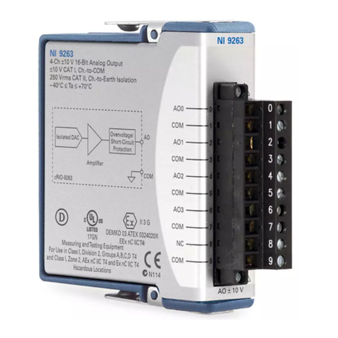 National Instruments NI 9263 Manual National Instruments NI 9263 Manual