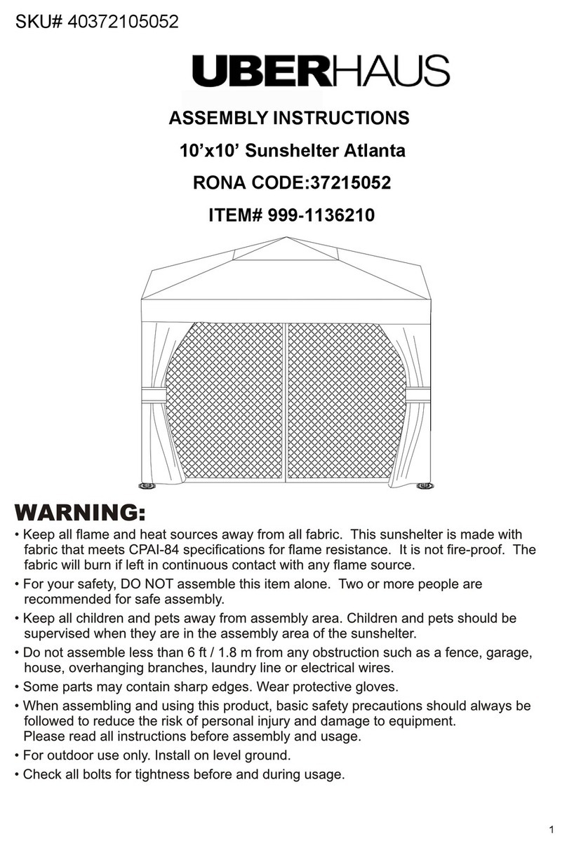 Uberhaus 37215052 Assembly instructions