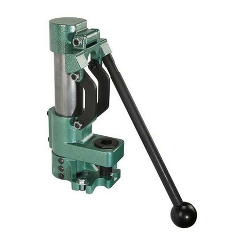 RCBS SUMMIT RELOADING PRESS Product instructions