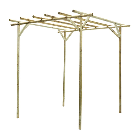 Grange RUSTIC ROSE PERGOLA User manual Grange RUSTIC ROSE PERGOLA User manual