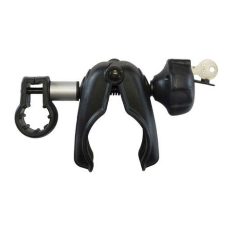Mont Blanc MB Lockable Arms Kit 3 Bicycles instructions