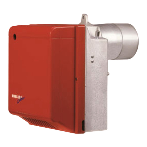 Riello Burners Gulliver RG1RKD Quick start guide