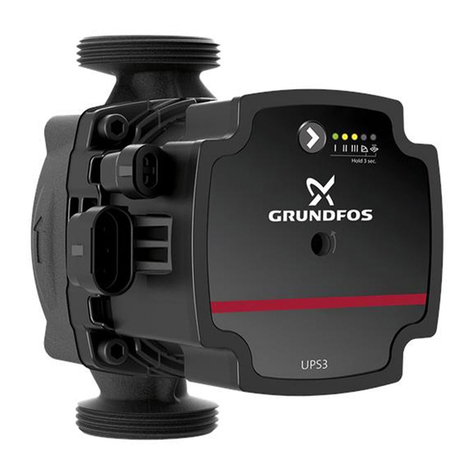 Grundfos UPS3 15-50/65 User manual