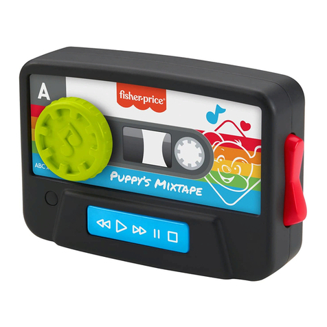 Fisher-Price Laugh&Learn Puppy's Mixtape User manual