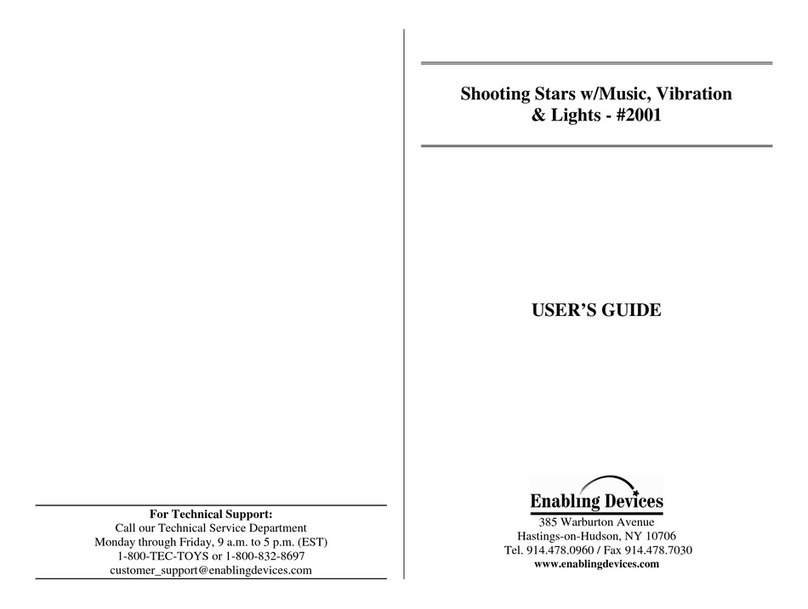 Enabling Devices 2001 User manual Enabling Devices 2001 User manual