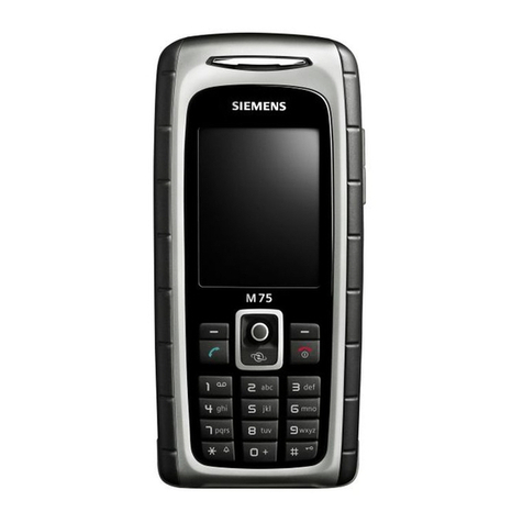 Siemens CX75 Setup guide